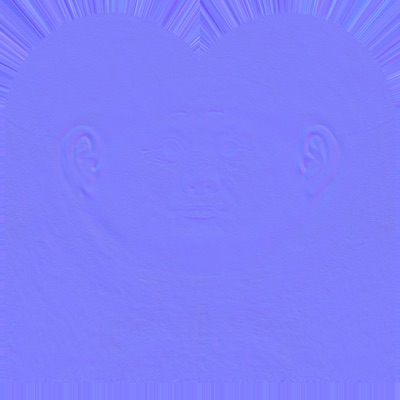 Head normal map