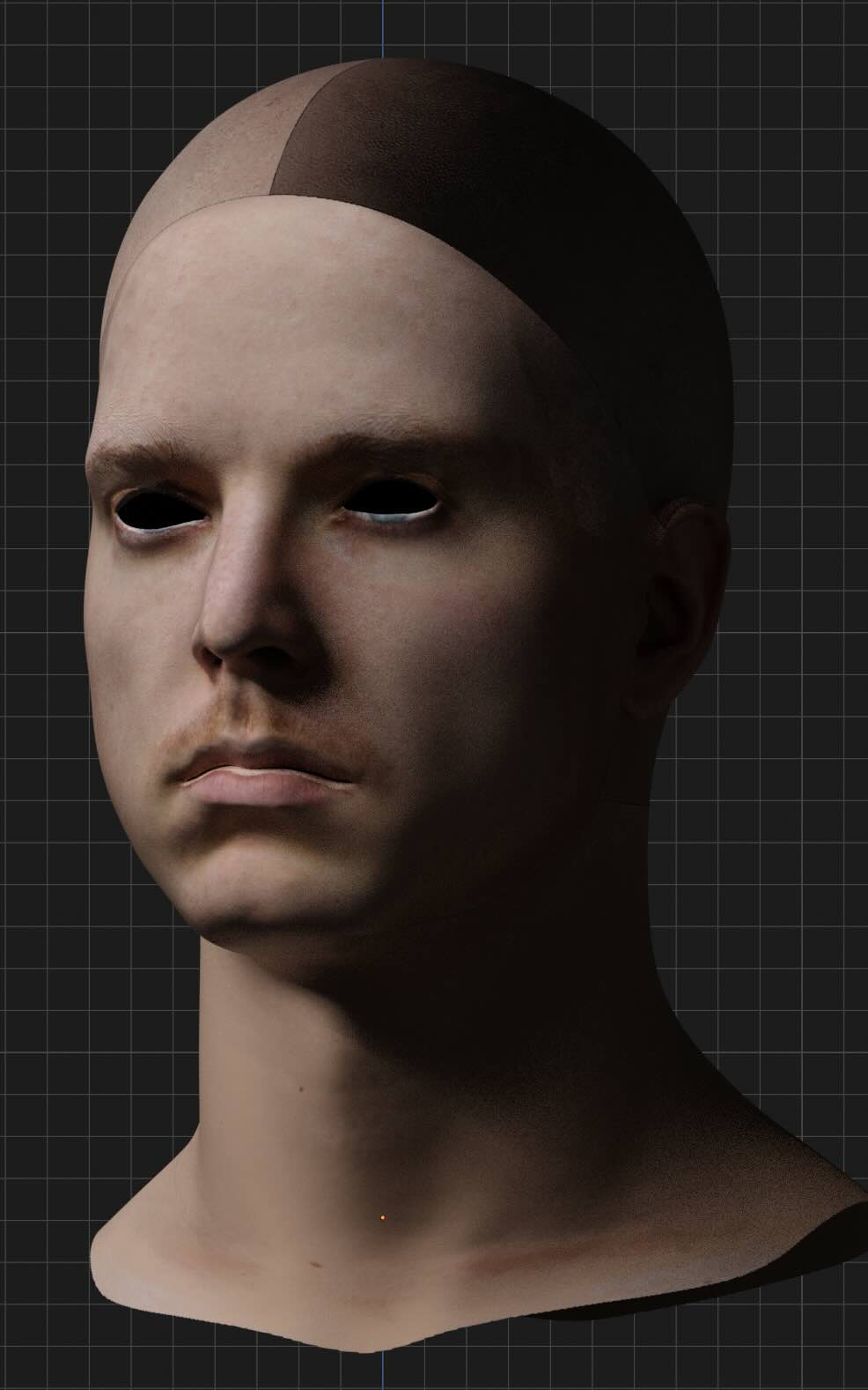 Sample head scan 1
