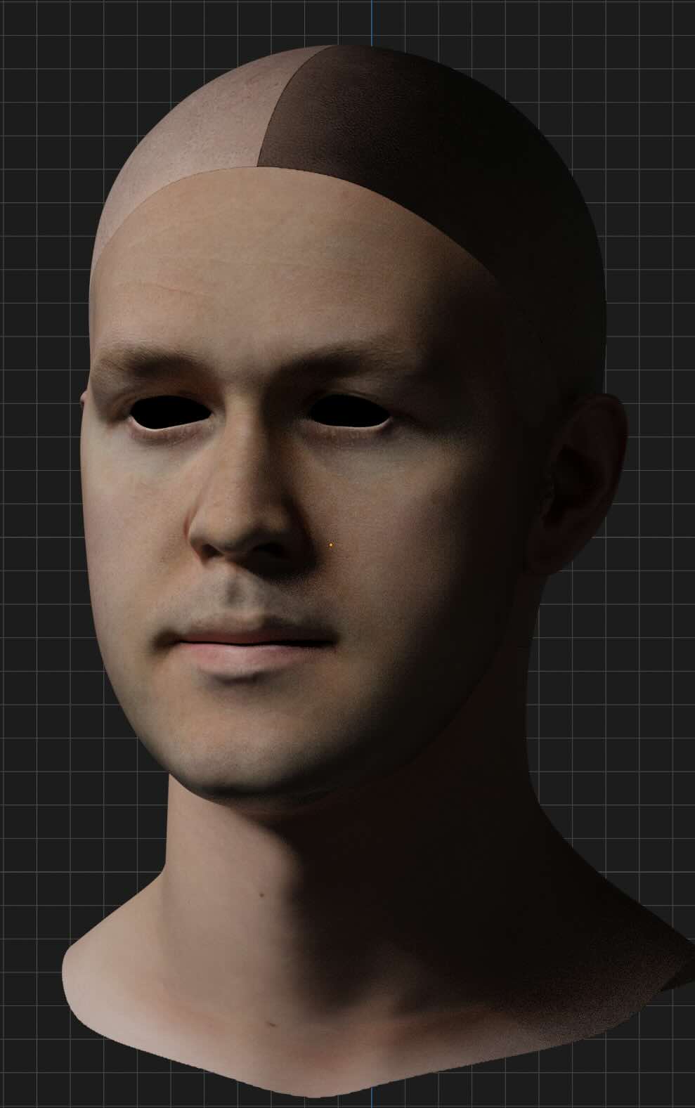 Sample head scan 2